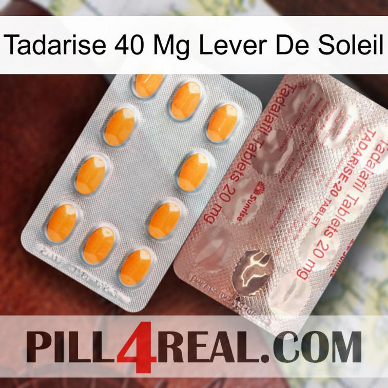 Tadarise 40 Mg Sunrise new13